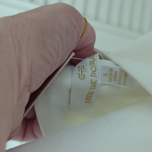 Dress The Population Cream Party Formal Club Dress Size S Small NWT! - Picture 7 of 16